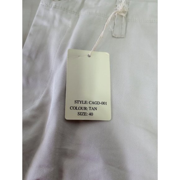 ED Jordan Men's Size 40 Cargo Shorts Beige Tan Color NWT - Picture 5 of 6